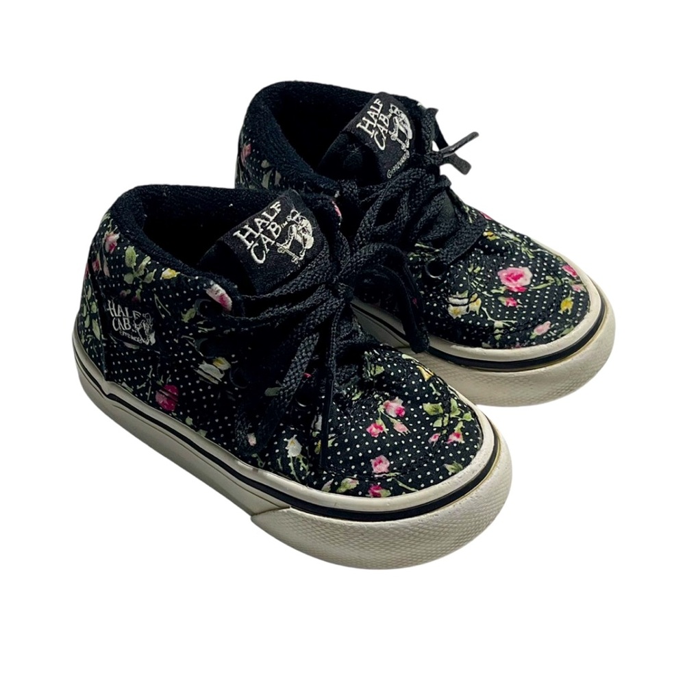 Vans Half Cab floral high top sneakers Infant/Toddler 5